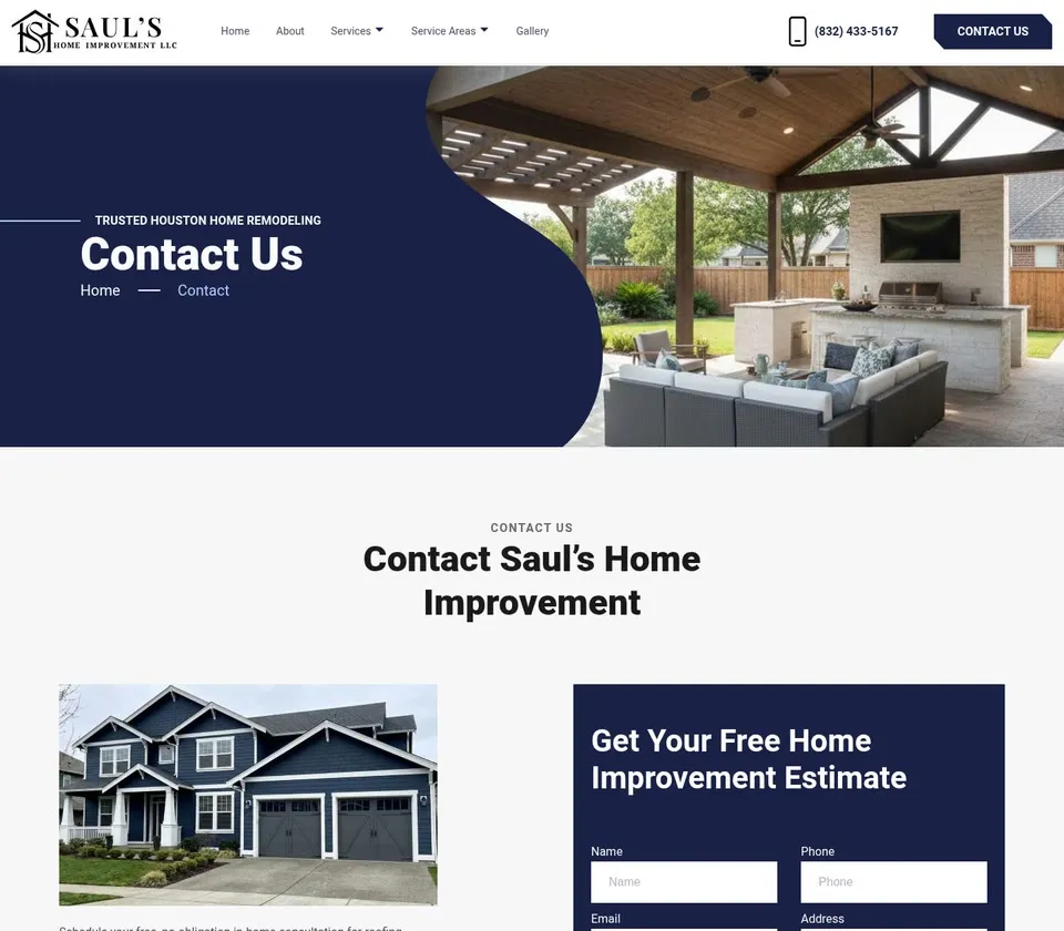 Saul's Home Improvement: Contact