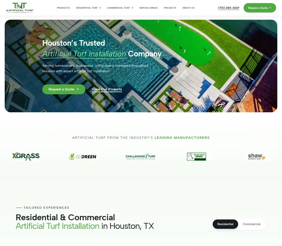 TNT Turf: Homepage