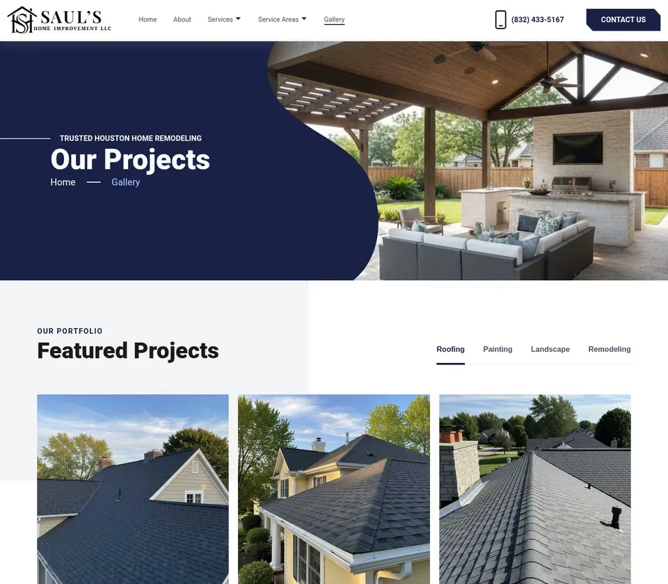 Saul's Home Improvement: Portfolio