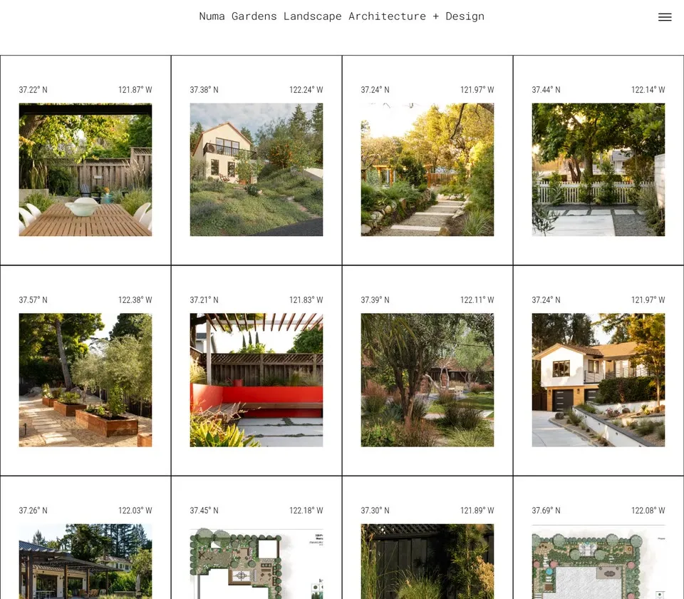 Numa Gardens: Portfolio